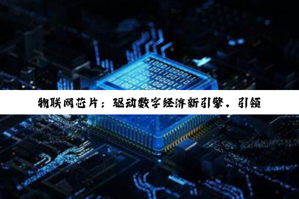 物联网芯片:驱动数字经济新引擎,引领人民币数字化支付新纪元